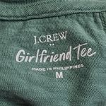J. CREW GREEN GIRLFRIEND TEE AND GREEN CHEETAH PRINTED EVERYDAY LEGGINGS BUNDLE Size M Photo 6