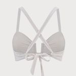 Berlook White Geometric Cutout U Photo 6