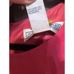 Jessica Howard Vintage Pink Midi Dress, Floral Embroidered Dress, Sz 6, Faux Set Photo 5