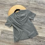 ALC Frank A.L.C. Gray‎ heathered split back tee Photo 4