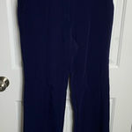 Rebecca Taylor ‎ navy blue pleated front straight leg trousers pants size 8 Photo 0