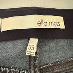 Ella Moss  Pull On Flare Jeans Womens Size 33 Body Sculpt Dark Wash High Rise Photo 3
