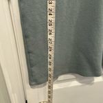 ZARA Size S Sage Green Short Sleeve Pullover Sweatshirt Turtleneck Mini Dress Photo 10