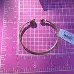 Michael Kors  Brass adjustable bracelet bangle MKJX8154710 diamond logo signature Photo 9
