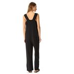 Helmut Lang 299  Women's Side Tie Tank Jumpsuit Size XS Color Black Photo 3
