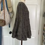 Andthewhy  leopard tiered bell sleeve blouse Photo 10