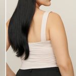 Reformation  Anine Knit Twist Front Tank size Medium in Ivory Cream $58 Photo 3