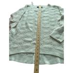 MINKPINK Cream Cable Knit Crochet Lace Sweater Women's Size S Photo 6