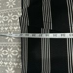 New  Textured‎ Stripe Dress Black & White Size Medium Chico's Size 1 Photo 8