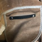 CYNTHIA VINCENT Brown Suede Hobo Bag. Grommets. Vintage ✩ Photo 5