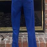 Swank bright blue high waisted skinny jeggings / L / Excellent condition Photo 3