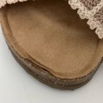 Haute Hippie  Makayla Crochet Sandals Cream Tan Size 6.5 Photo 11