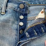 Ralph Lauren Double RL Vintage Straight Leg Distressed Denim Shorts Blue Size 25 Photo 6