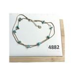 Ardene gold and turquoise double layer necklace Photo 2