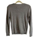 Disney Mickey Mouse Grey Long Sleeve Crewneck Sweater Size Small Photo 4