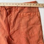 Sundance  Rust Linen Cotton Pockets Belt Loops Drawstring Cuffs Casual NWT XL Photo 7