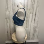 Forever 21  Denim Crop Top Small Blue Jean Bralette Tank Top Photo 1