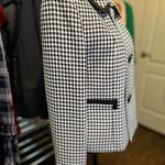 Kasper houndstooth blazer tweed jacket sz10 Photo 7