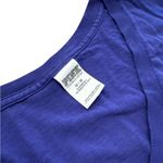 PINK - Victoria's Secret  Royal Blue V-Neck Tee Photo 3