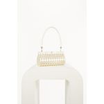 Cult Gaia 💕💕 Alana Acrylic Shoulder Bag ~ Ivory NWT Photo 4