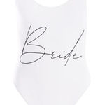 Bach HQ™ Bride Swimsuit with Bow White Size XS Photo 0