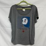 Harley Davidson Gray Retro Graphic American Speed Racer Tee Sz L NWT Photo 1