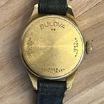 Bulova  Accutron Ladies Watch RARE Vintage 10KT RGP Case Silver Dial Photo 6