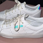 Adidas Sleek Sneakers Leather Cloud White/ Crystal White Photo 0