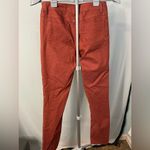 prAna  Kayla Mid Rise Red‎ Straight Leg Jeans size 2/26 Photo 2