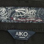 Silver Jeans Aiko Skinny Jeans Womens 25 Black Mid Rise Super Stretch Denim NEW Photo 13