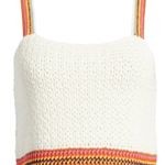 Marine layer  Caro Crochet Crop Tank Photo 1