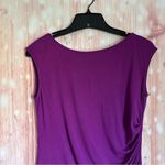 Michael Stars  Orchid Wide Neck Scoop Back Bamboo Jersey Dress Photo 3