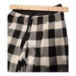 Aeropostale Women's  Black Cream Flannel Pajama Pants Size Med GUC #6458 Photo 3
