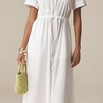 J.Crew  Cerise shirt-dress in cotton poplin Photo 0