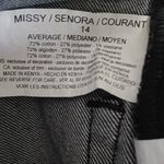 Gloria Vanderbilt  14 Amanda 34x29 Black Jeans Plus Photo 7