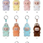 Pop Mart Labubu Pin for Love Plush Pendant Letter F Future A–M – Open Box Yellow Photo 7