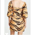 Revolve Hofmann Copenhagen tiger animal print dress Golden Hour NWOT Photo 1