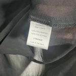 Love Tree Large Faux Leather Trim Button Up Sheer professional Career blouse Photo 6