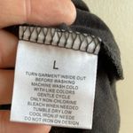 Disney  Mickey Mouse cropped charcoal Gray women’s shirt large w/ jeweled beading Photo 6