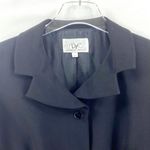 Donna Ricco Vintage 80s 90s Black Suit Blazer Jacket Photo 25