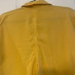 Cloth & Stone Anthropologie  Landry Buttondown gold Blouse Shirt Sz Small Photo 10