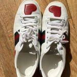 Gucci Shoes Heart Ace Embroidered Sneakers Photo 2