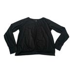 Born Primitive women's large Black Long Sleeve Women's Top split back athletic w Photo 1