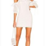 superdown Martina Ruffle Dress in White Small Photo 0
