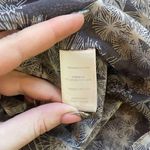 Rebecca Taylor Grey Floral Ruffle Blouse Photo 5