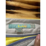 Boden Women's‎ Yellow & Gray Cotton Lined Slit Pencil Skirt Size 6L Classic City Photo 4