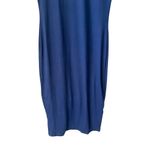 Forever 21 Popular 21 Womens Short Sleeve Bodycon Sculpting Dress Solid Blue Size Med NEW Photo 3