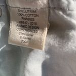 Christopher & Banks Vintage  Orange Gingham Trim Jean Shorts Size 4 Photo 3