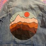Hand Painted Jean jacket Photo 0