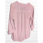 Jon & anna  Contemporary‎ Pink Gold Sparkle Blouse Size Large Photo 5